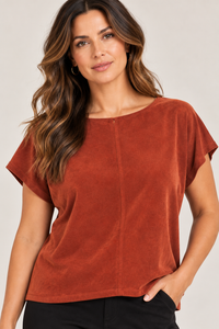 Evelyn Rust Top