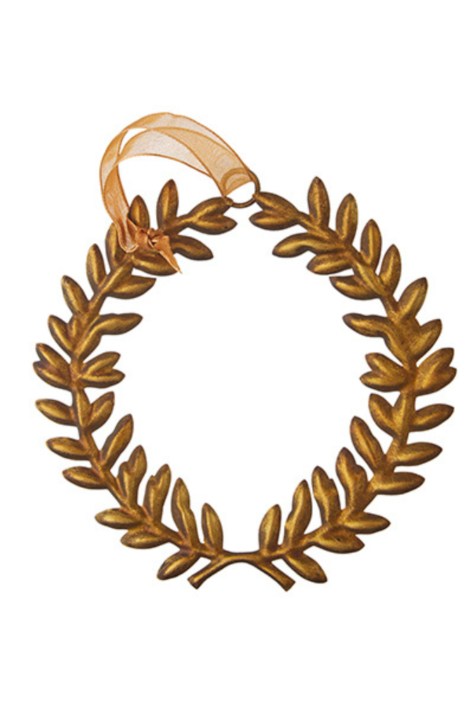 Iron Laurel Wreath Ornament