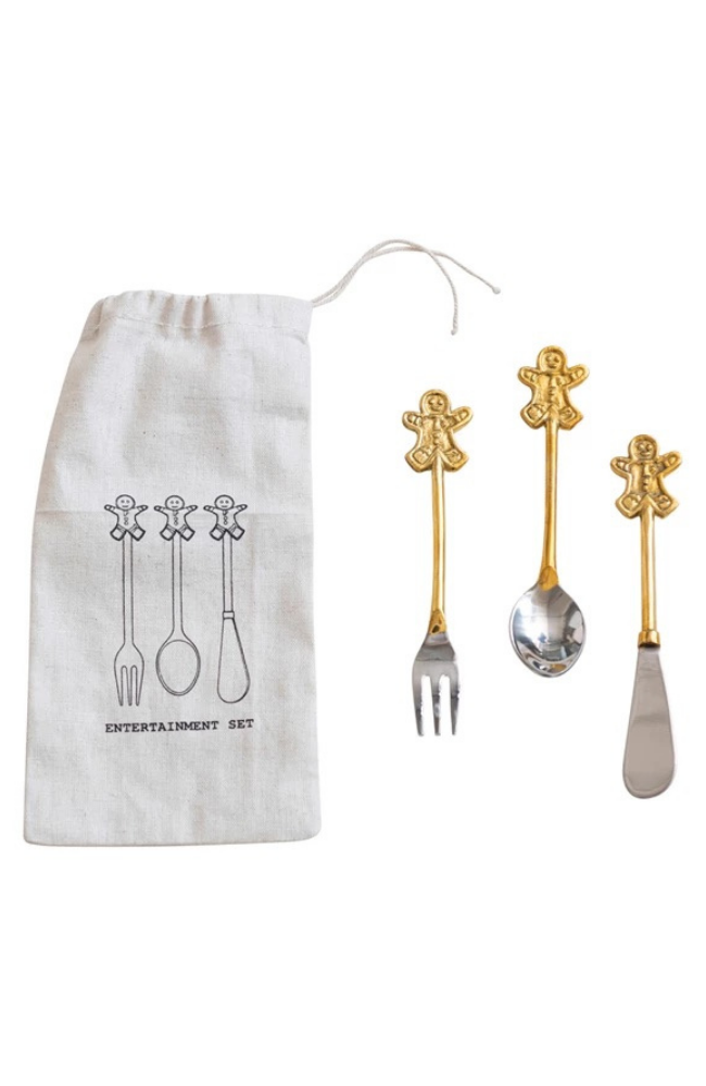 Gingerbread Man Hostess Set