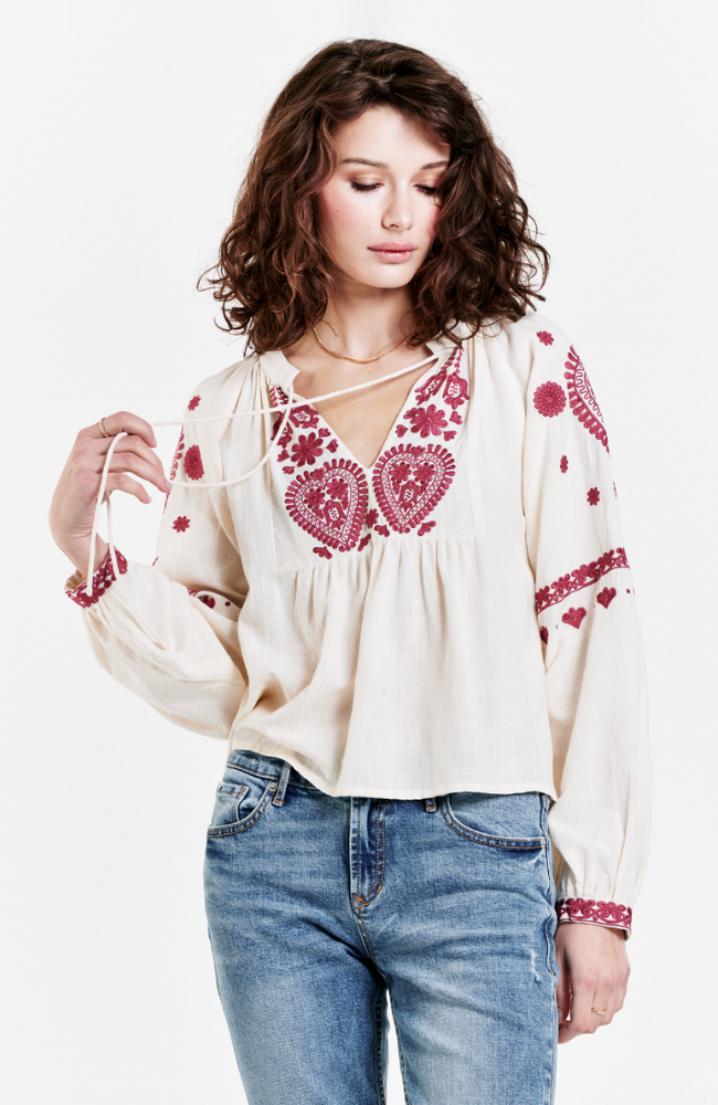 Natalia Peasant Blouse