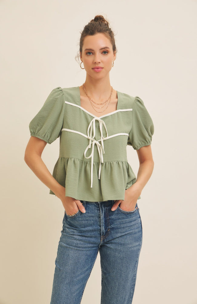 Lucy Babydoll Blouse