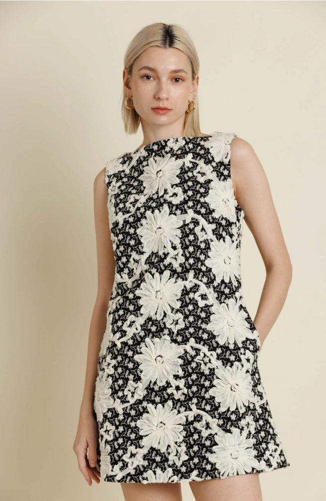 Eliza Twill Mini Dress