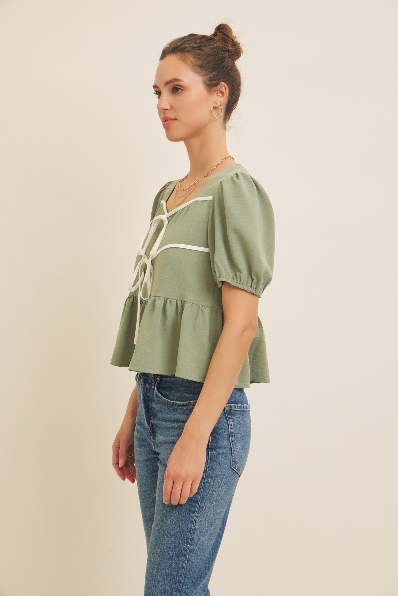 Lucy Babydoll Blouse