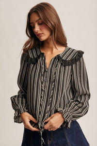 Helen Collar Top