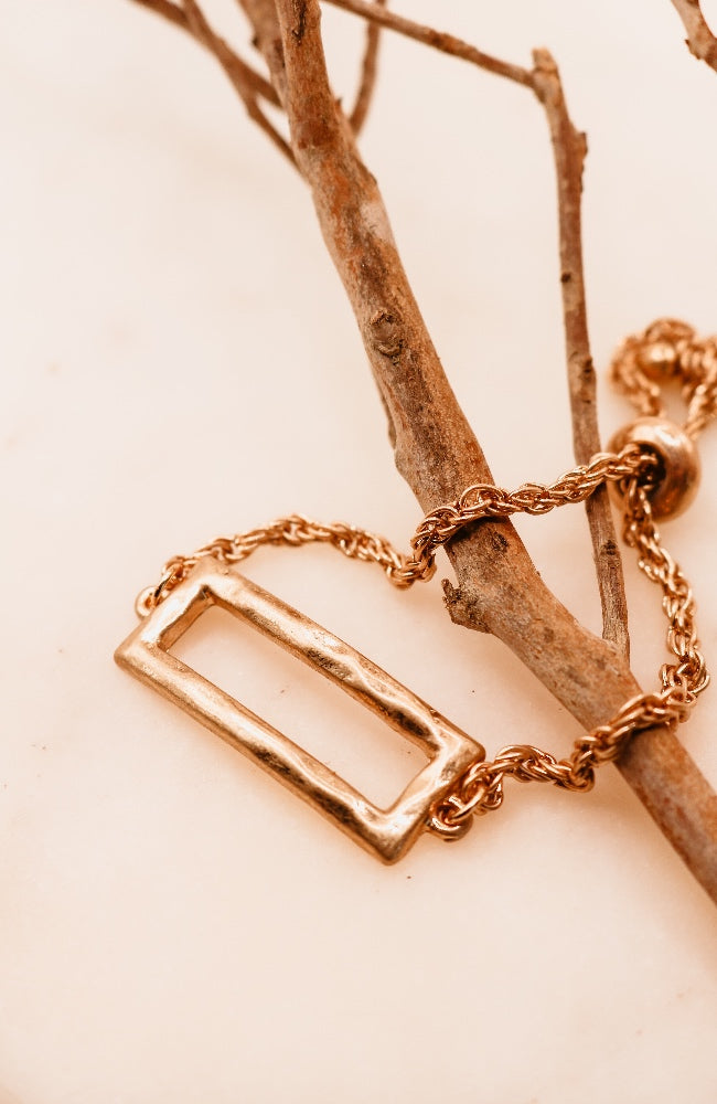 Rectangle Metal Bracelet