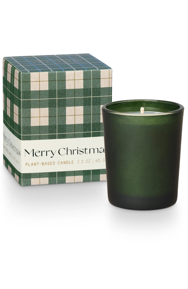 Merry Christmas Votive