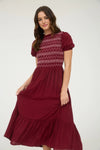Elara Puff Sleeve Midi