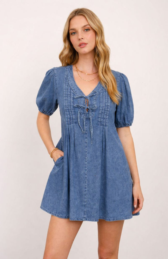 Charlette Denim Dress