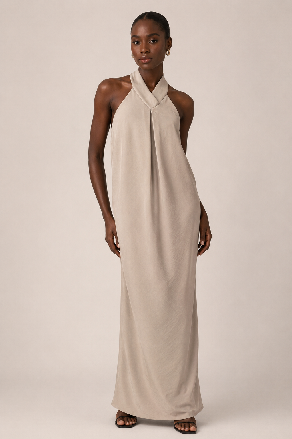 Elara Halter Dress