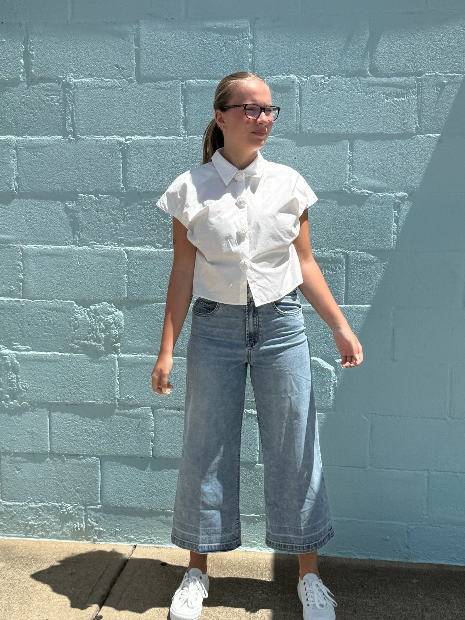 Josie Flower Top