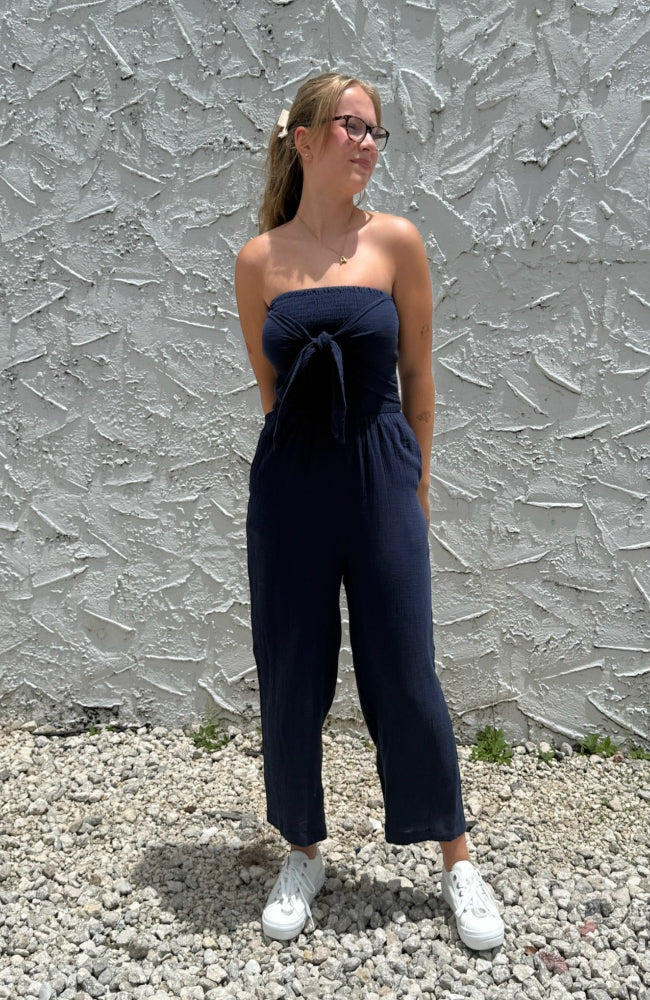 Birdie Strapless Jumpsuit