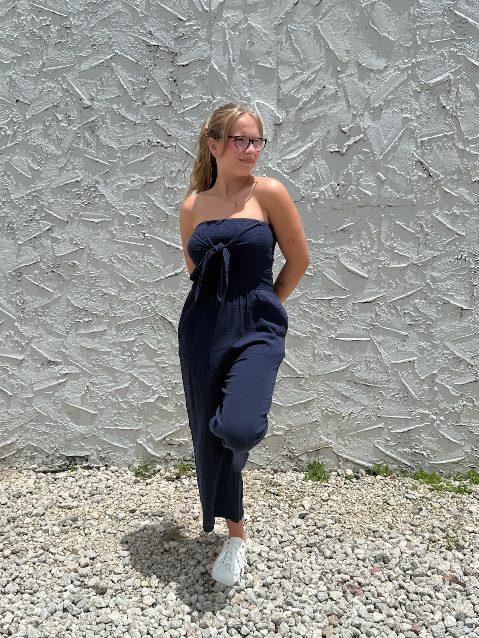 Birdie Strapless Jumpsuit