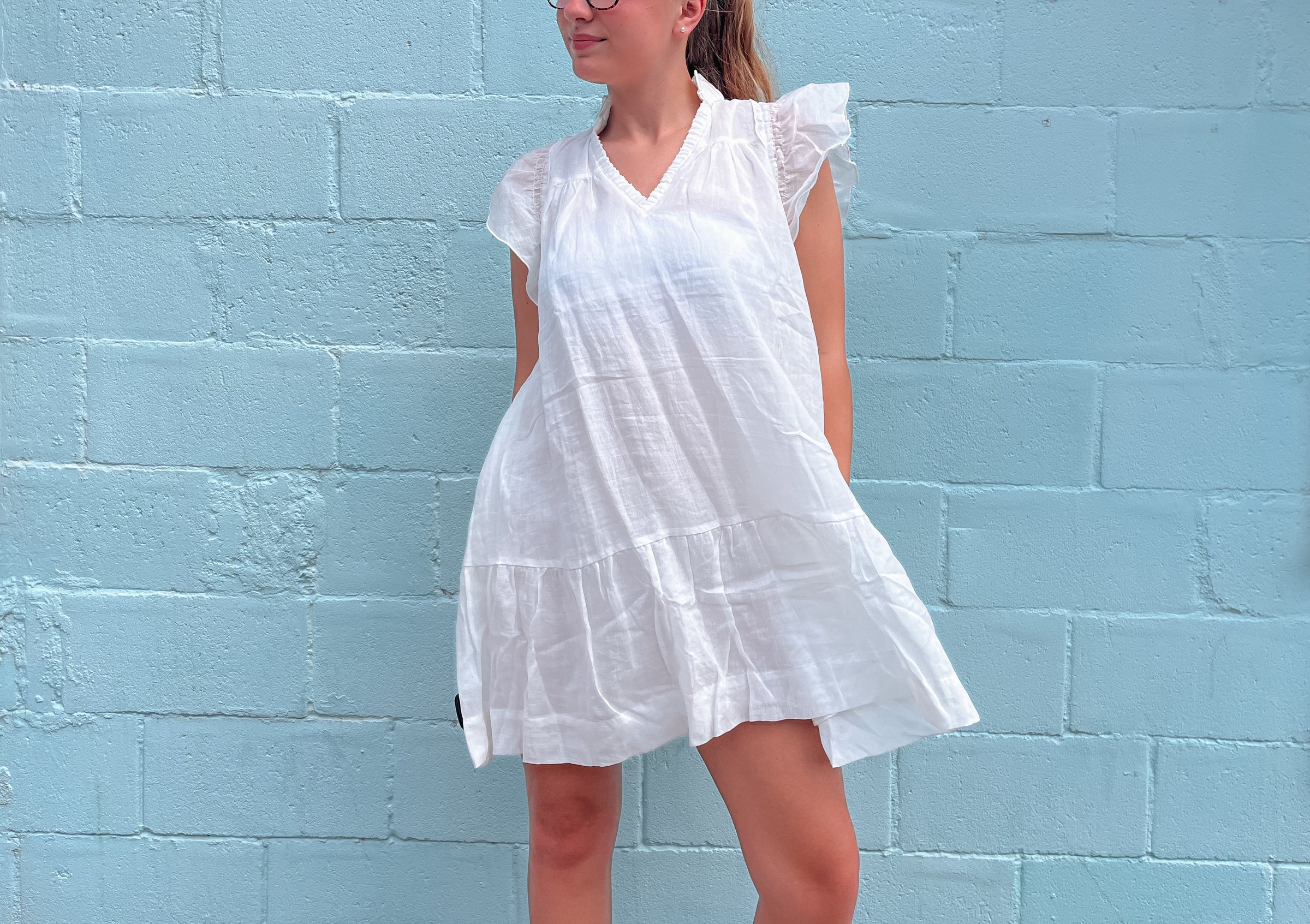 Heather Flutter Dress