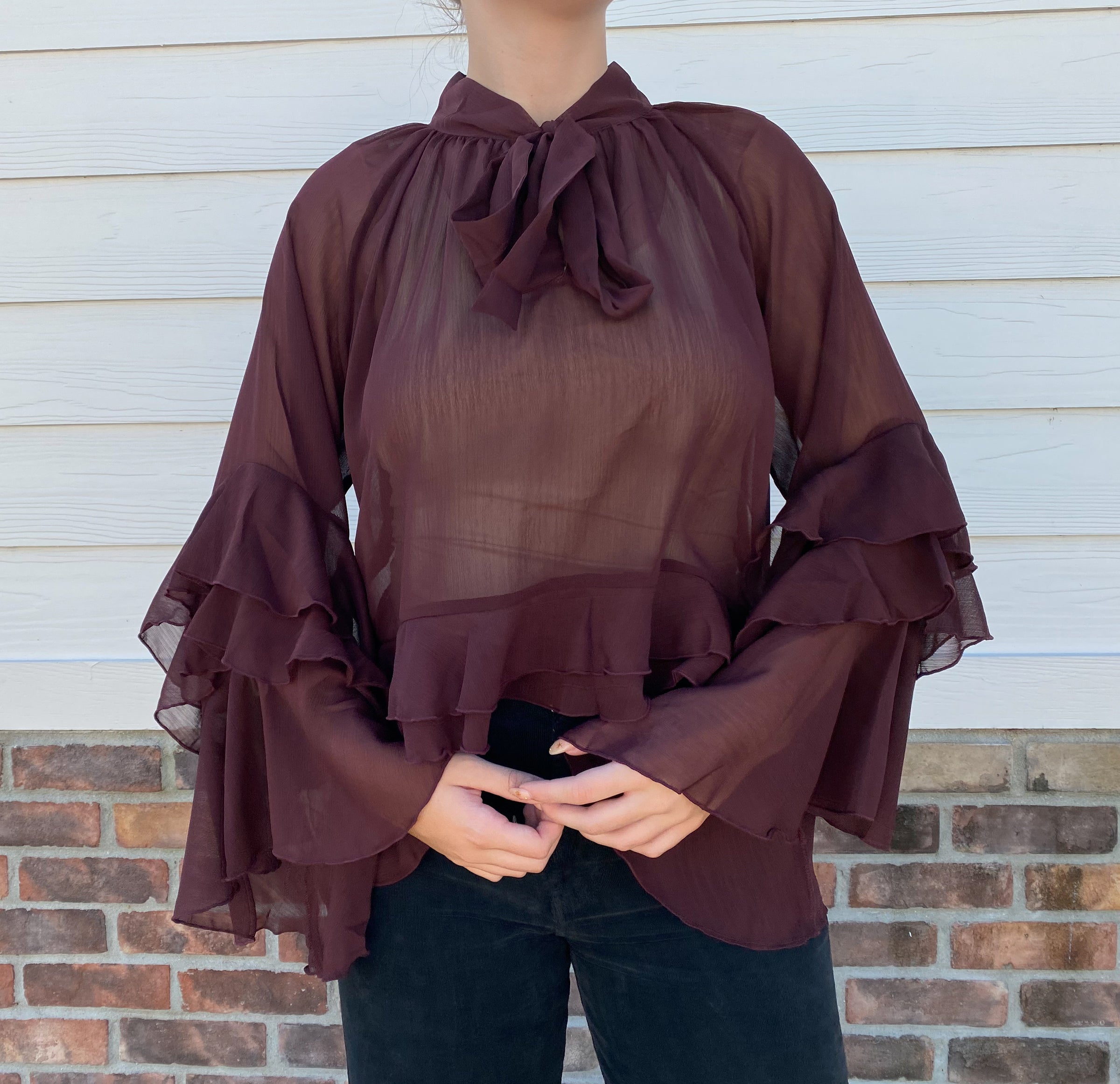 Kyle Ruffle Top