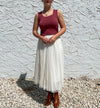 Sharlene Pleated Tulle Skirt
