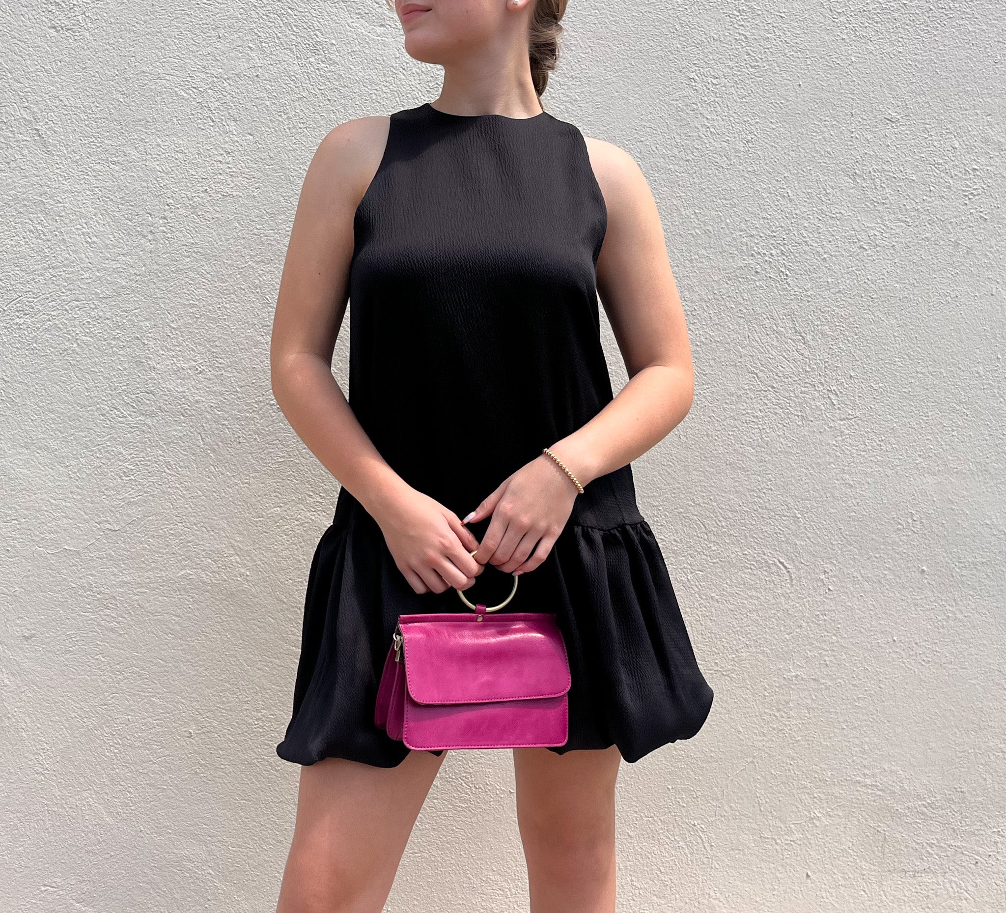 Jacqueline Bubble Hem Dress