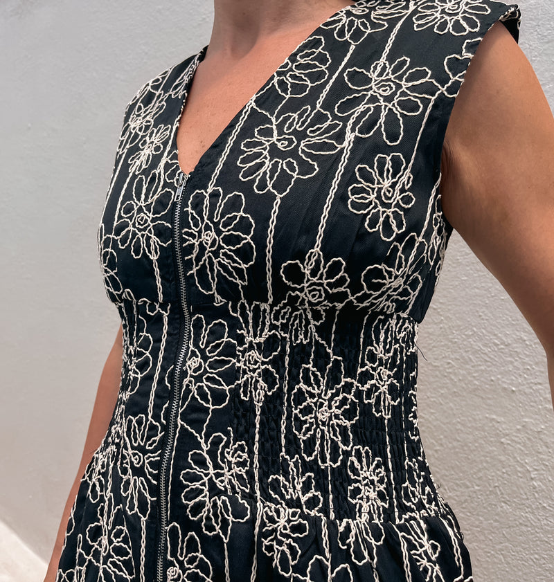 Valerie Front Zip Dress