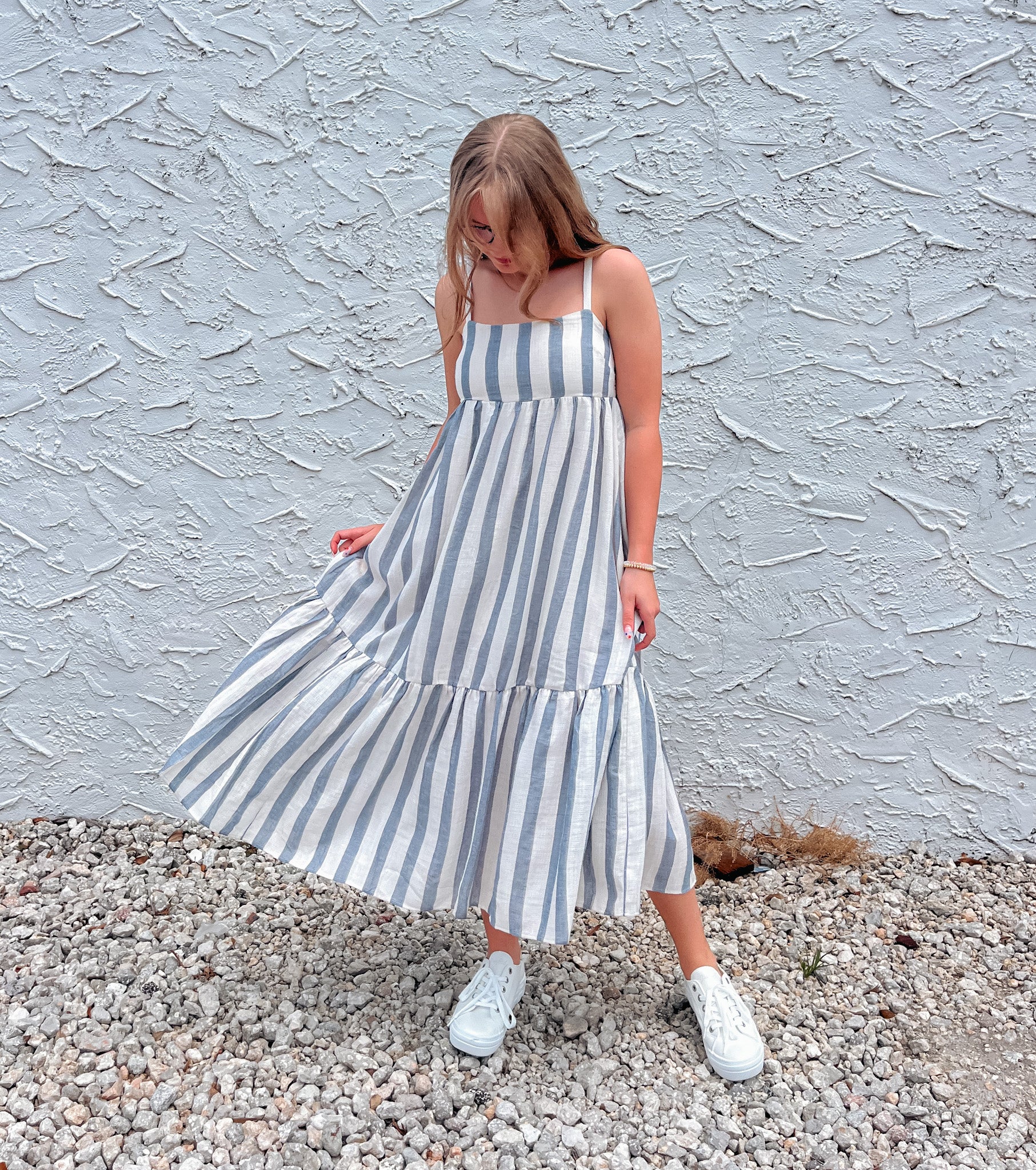 Cyrena Stripe Dress