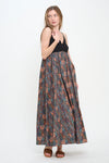 Autumn Canopy Maxi Dress