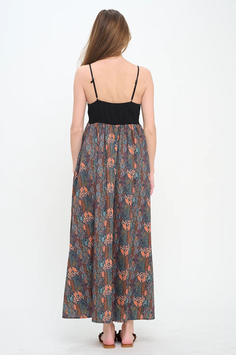 Autumn Canopy Maxi Dress
