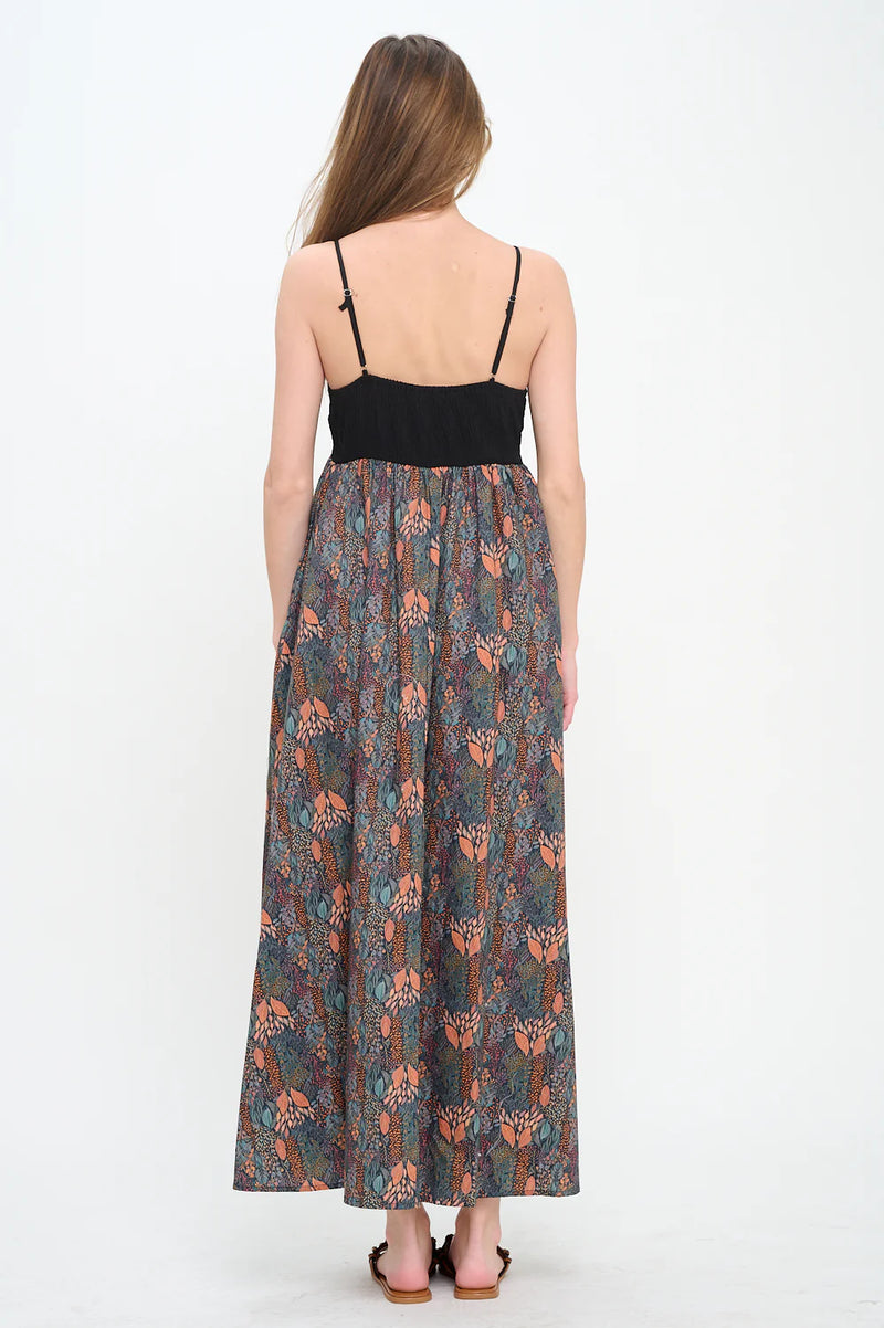 Autumn Canopy Maxi Dress
