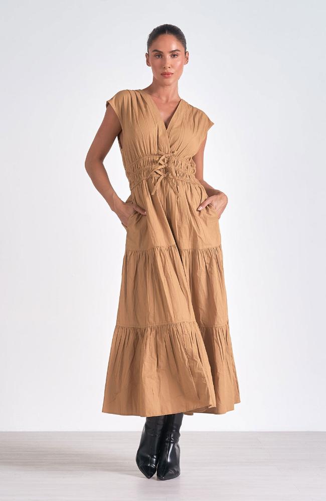 Meredith Poplin Dress