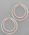 Double Circle Earrings