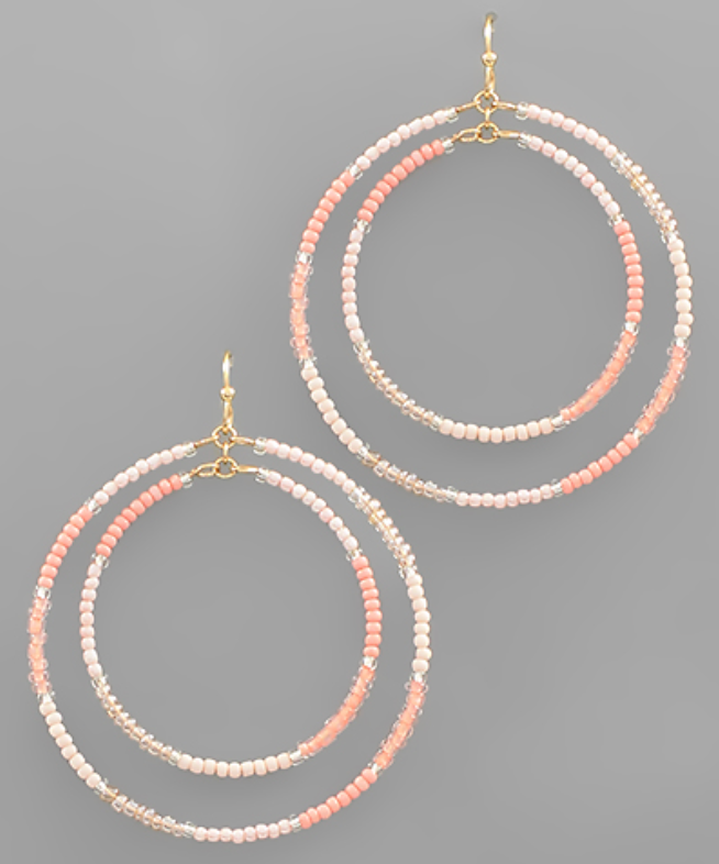 Double Circle Earrings