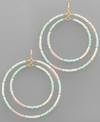 Double Circle Earrings