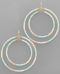 Double Circle Earrings