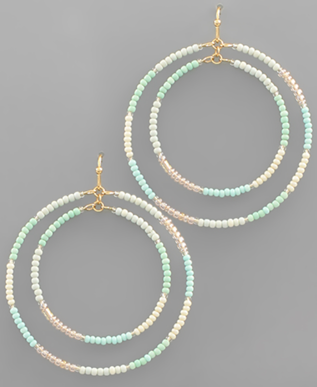 Double Circle Earrings