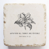 Small Block Scripture Stone