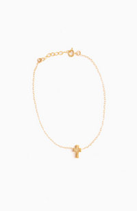 Cross Charm Bracelet