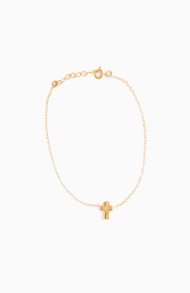 Cross Charm Bracelet