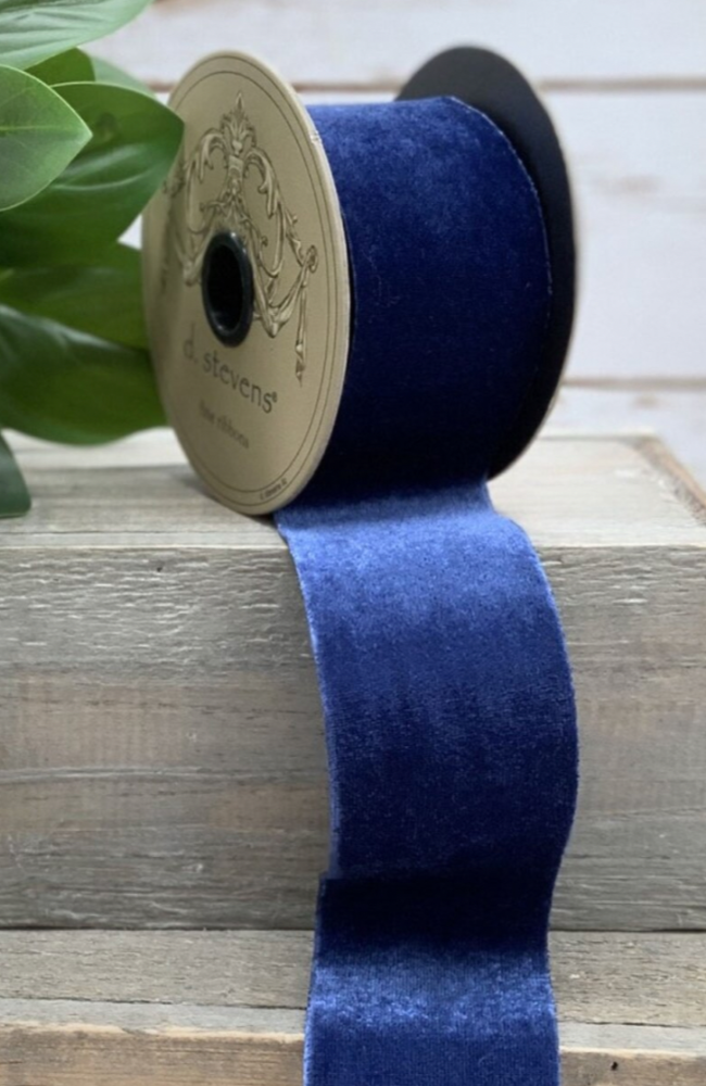 Blue Velvet Ribbon