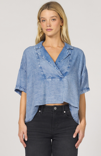 Belle Chambray Top