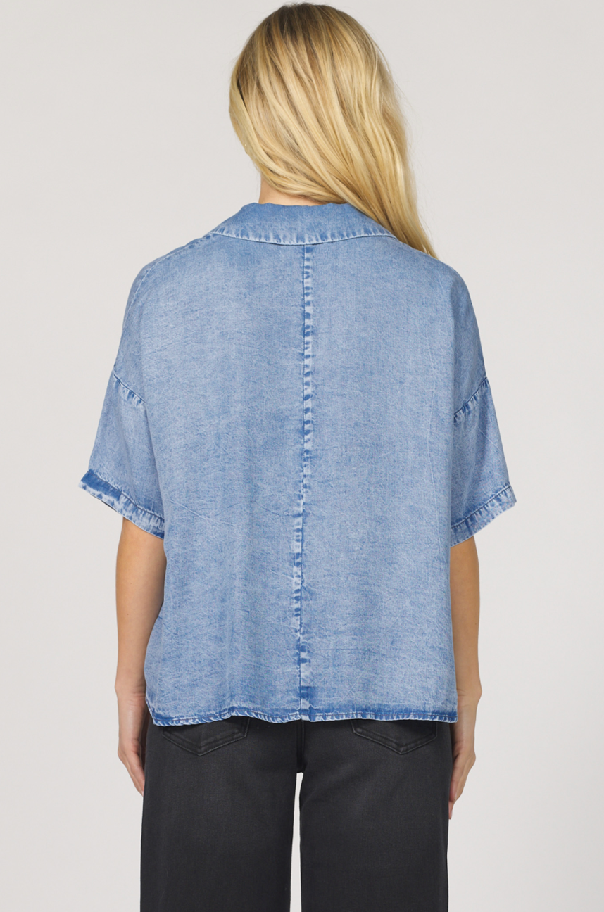 Belle Chambray Top