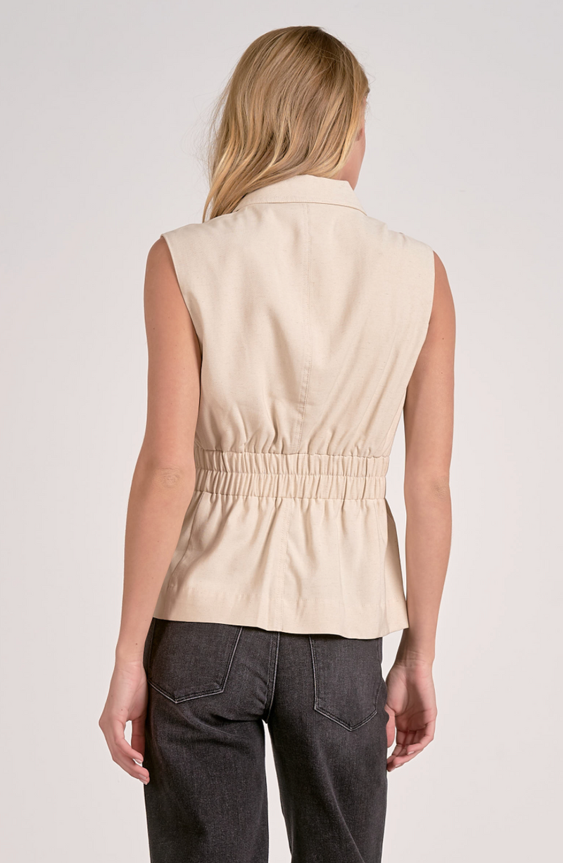 Idina Vest Top