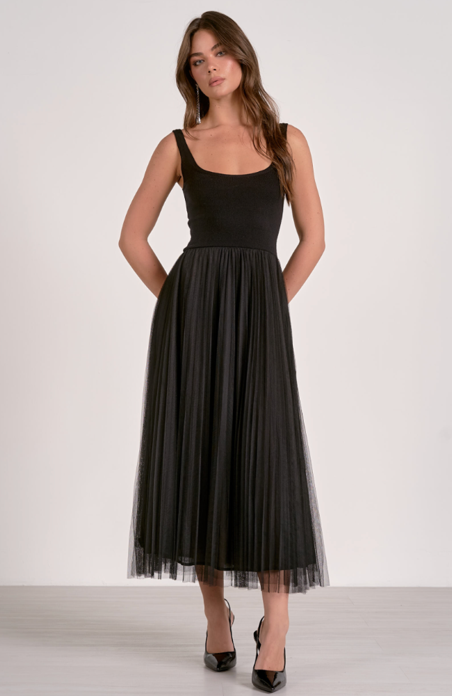 Evangeline Black Dress