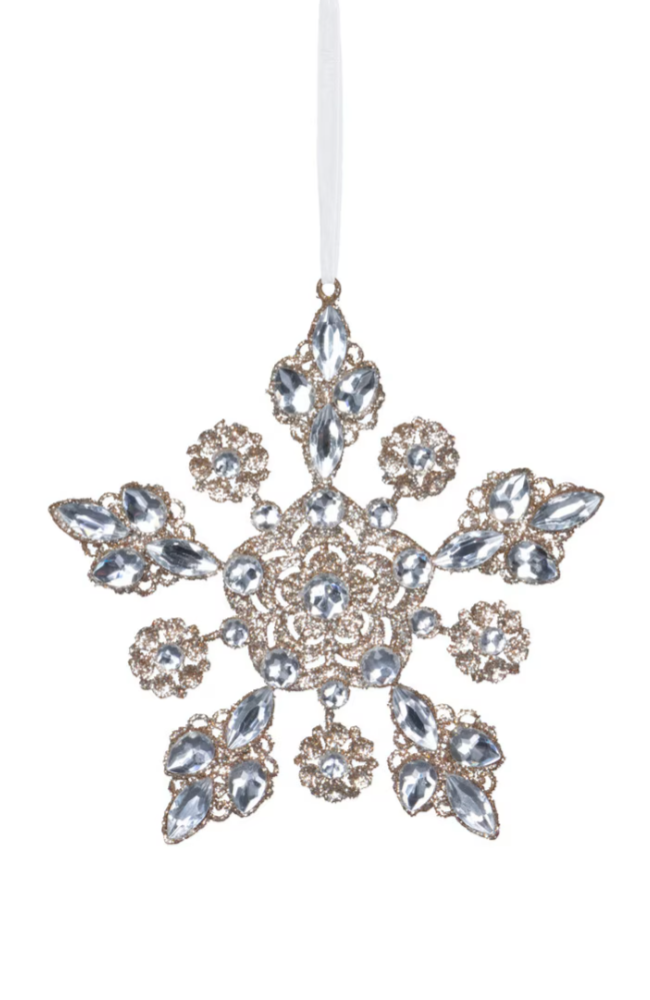 Embellished Gem Ornament