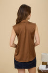 Lucienne Satin Top