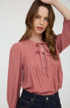 Vera Pleated Front Top