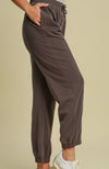 Cupro Jogger Pants