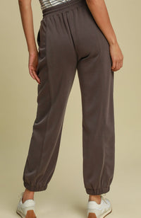 Cupro Jogger Pants