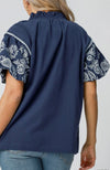 Isabella Embroidered Top