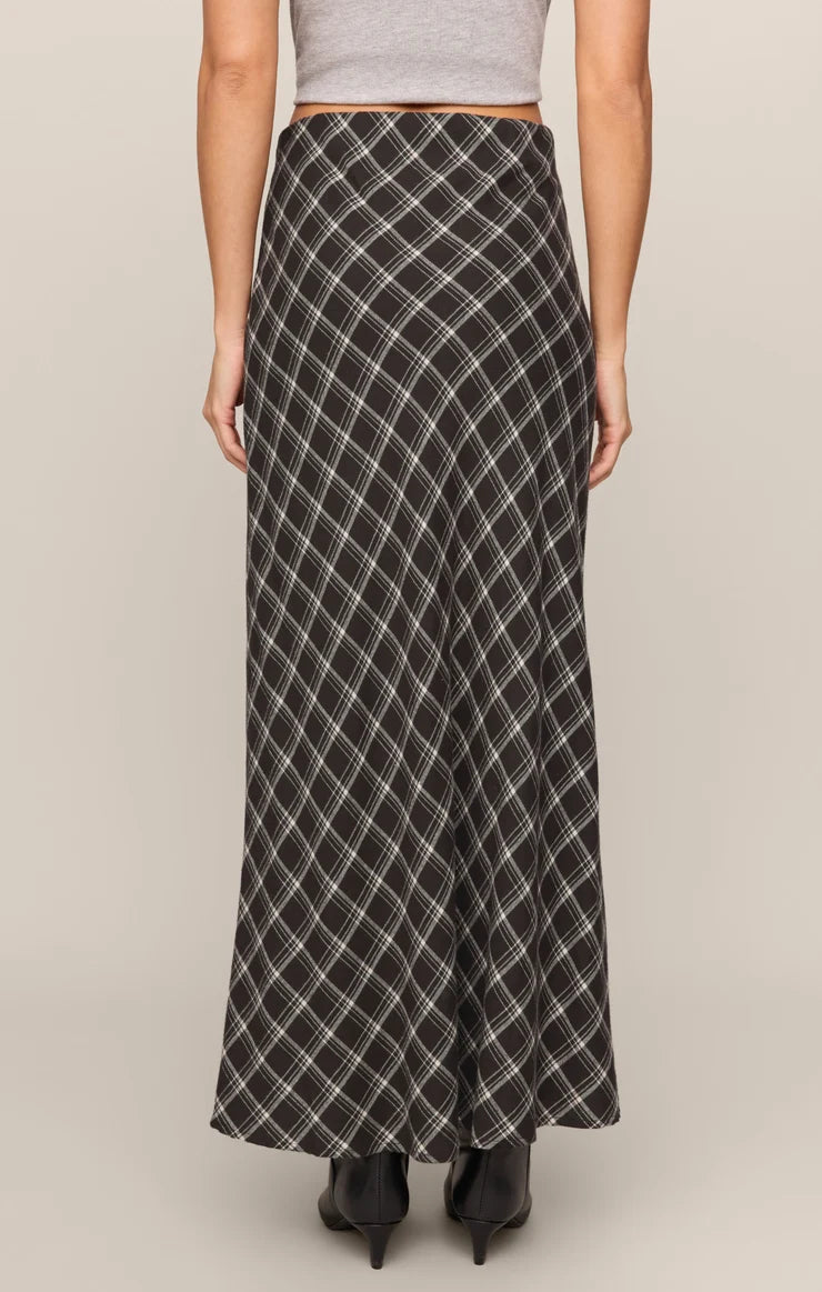 Europa Plaid Skirt