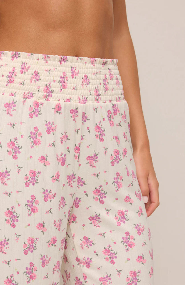 Dawn Smocked Rib Pant