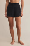 Dawn Rib Short - Black Sand