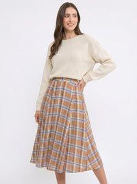 Helena Plaid Skirt