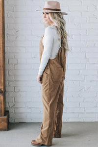 Heather Corduroy Overalls